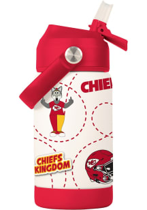 Kansas City Chiefs 12oz Mascot Kids Stainless Steel Bottle - Red