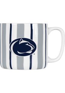 Penn State Nittany Lions 16oz Brushstroke Stripe Ceramic Mug - White