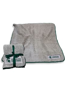 Michigan State Spartans Campus Colors Sherpa Fleece Blanket - Green