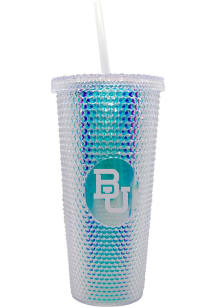 Baylor Bears 24oz Iridescent Straw Tumbler