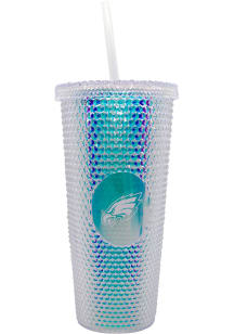 Philadelphia Eagles 24oz Iridescent Straw Tumbler