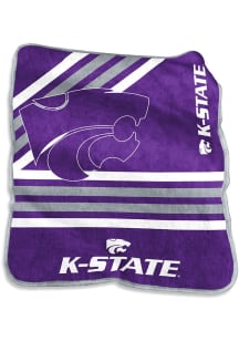 K-State Wildcats 50x60 Raschel Raschel Throw Blanket - Purple