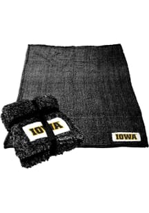Iowa Hawkeyes Color Frosty Sherpa Fleece Blanket - Yellow