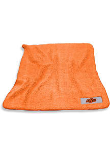 Oklahoma State Cowboys Color Frosty Sherpa Fleece Blanket - Orange