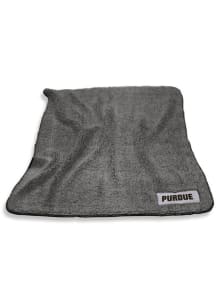 Purdue Boilermakers Color Frosty Sherpa Fleece Blanket - Black
