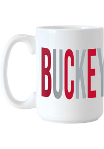 Ohio State Buckeyes 15oz Overtime Sublimated Mug Ceramic Mug -