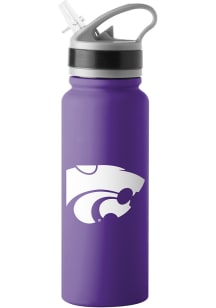 K-State Wildcats 25oz Logo Flip Stainless Steel Bottle - Purple