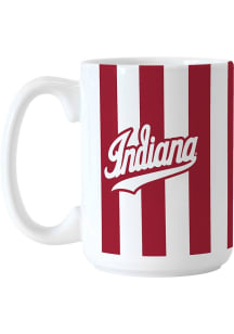 Indiana Hoosiers 15oz Ceramic Mug - Crimson