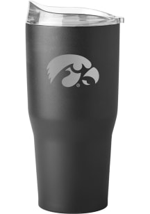 Logo Brands Iowa Hawkeyes 30 oz. Stainless Steel Tumbler - Black