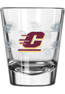 Central Michigan Chippewas 2oz Logo Shot Glass