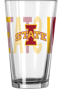 Iowa State Cyclones 16 oz. Pint Glass - Cardinal
