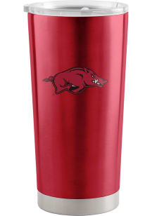 Logo Brands Arkansas Razorbacks 20oz Gameday Stainless Tumbler Stainless Steel Tumbler - Red