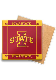 Iowa State Cyclones Gameday Stone Coaster Coaster - Red