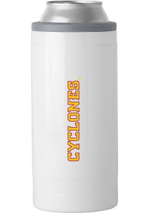 Logo Brands Iowa State Cyclones 12oz Slim Can Coolie Stainless Steel Coolie