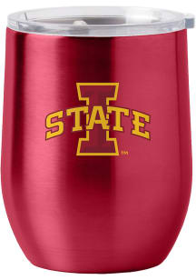 Iowa State Cyclones 16oz Gameday Stainless Curved Beverage Stainless Steel Stemless - Red