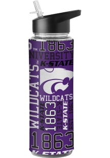 K-State Wildcats 25oz Spirit Flip Top Stainless Steel Bottle - Blue