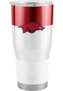 Logo Brands Arkansas Razorbacks Hog 30oz Stainless Steel Tumbler - Cardinal