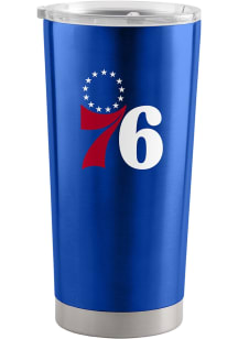 Logo Brands Philadelphia 76ers 20oz Gameday Stainless Steel Tumbler - Blue
