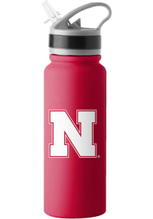 Nebraska Cornhuskers 25oz Flip Top Stainless Steel Bottle - Red