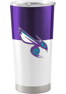 Logo Brands Charlotte Hornets 20oz Colorblock Stainless Steel Tumbler - Blue