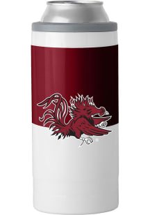 Logo Brands South Carolina Gamecocks Colorblock Slim Can Stainless Steel Coolie