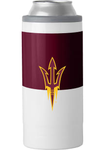 Logo Brands Arizona State Sun Devils Colorblock Slim Can Stainless Steel Coolie