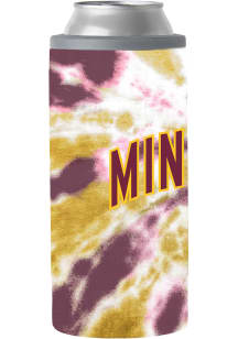 Logo Brands Minnesota Golden Gophers Tie Bye Slim Can Stainless Steel Coolie