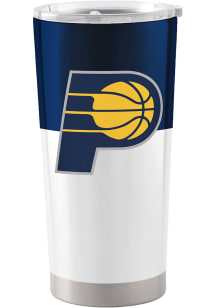Logo Brands Indiana Pacers 20oz Colorblock Stainless Steel Tumbler - Navy Blue