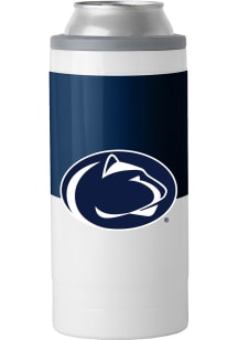 Logo Brands Penn State Nittany Lions Colorblock Slim Can Stainless Steel Coolie