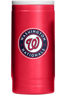 Logo Brands Washington Nationals Flipside PC Slim Stainless Steel Coolie