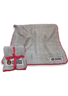 Atlanta United FC Campus Colors Frosty Sherpa Fleece Blanket - Red