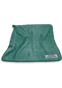 Oakland Athletics Color Frosty Sherpa Fleece Blanket - Green
