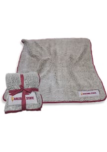 Arizona State Sun Devils Frosty Sherpa Fleece Blanket - Maroon