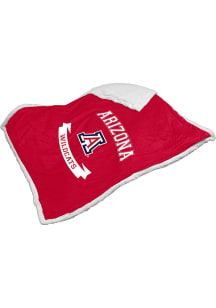 Arizona Wildcats Printed Sherpa Fleece Blanket - Red