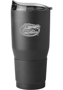 Logo Brands Florida Gators 30oz Etch Powdercoat Stainless Steel Tumbler - Black