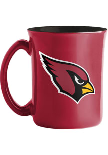 Arizona Cardinals 15 oz Cafe Ceramic Mug - Black