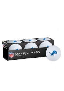 Detroit Lions 3 Pack Golf Balls