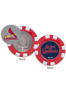 St Louis Cardinals Poker Chip Golf Ball Marker