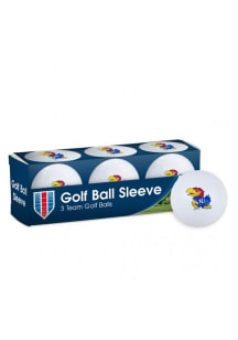 Kansas Jayhawks 3 Pack Golf Balls
