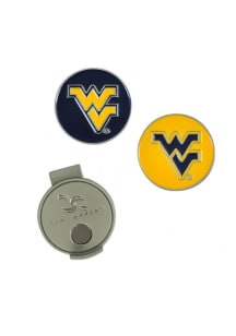 West Virginia Mountaineers Cap Clip Golf Ball Marker