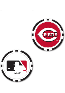 Cincinnati Reds 2-Sided Poker Chip Golf Ball Marker