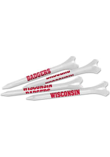 Wisconsin Badgers 40 Pack Golf Tees