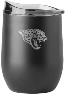 Jacksonville Jaguars 16oz Powdercoat Curved Stainless Steel Stemless - Black