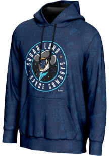 ProSphere Sugar Land Space Cowboys Youth Navy Blue ICON Long Sleeve Hoodie