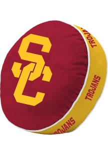 USC Trojans Puff Throw Pillow - Cardinal