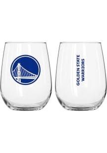 Golden State Warriors 16oz Gameday Stemless Wine Glass - Blue