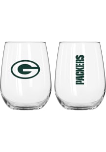Green Bay Packers 16oz Gameday Stemless Wine Glass - Green
