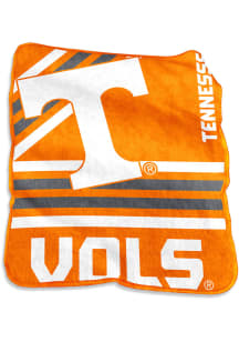 Tennessee Volunteers Logo Raschel Throw Blanket - Orange