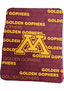 Minnesota Golden Gophers Classic Fleece Blanket - Maroon
