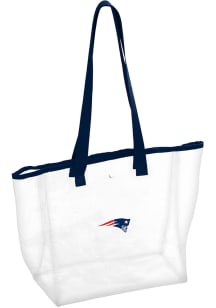 New England Patriots Logo Womens Clear Tote